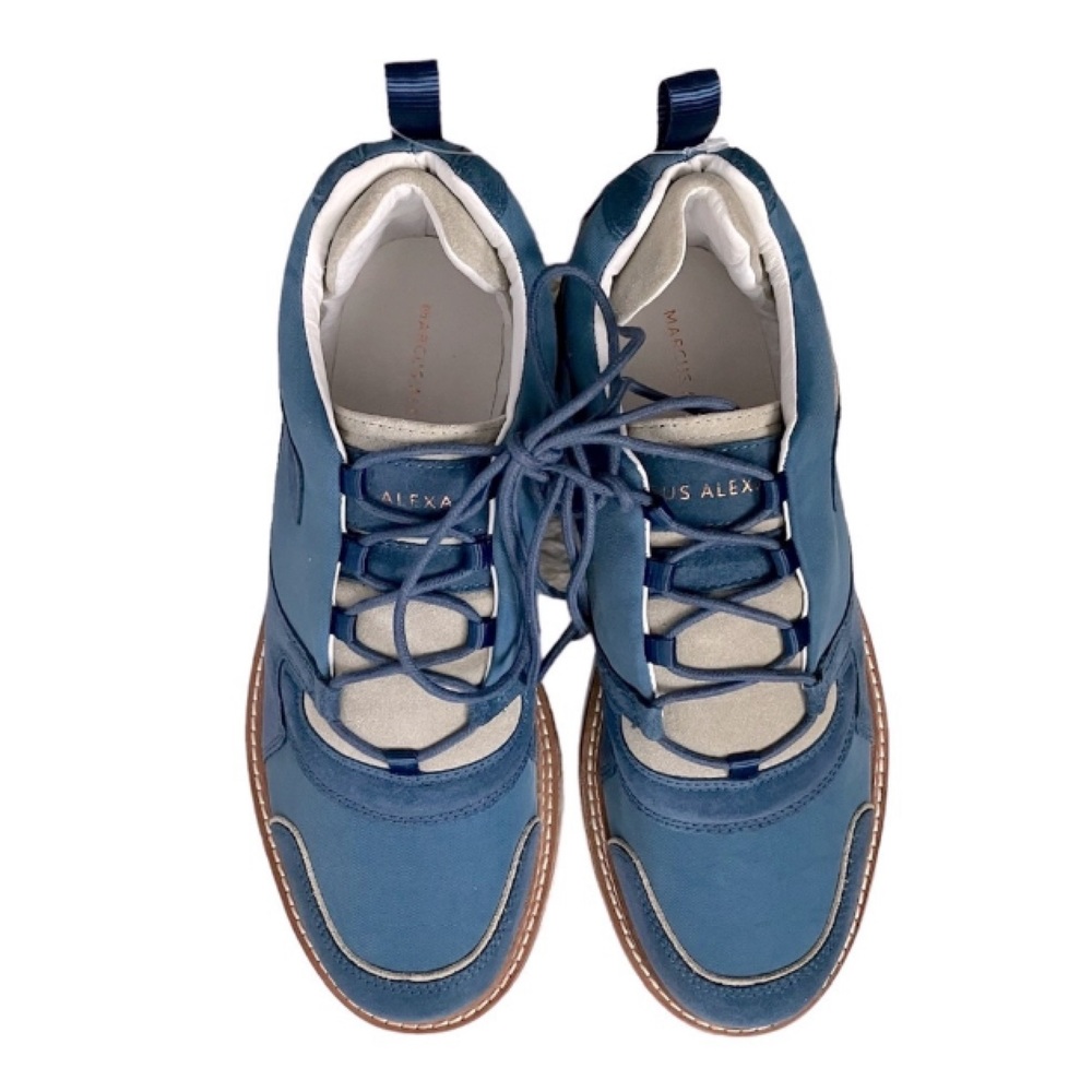 Marcus Alexander Barlow Low Top Sneaker Dusty Blue